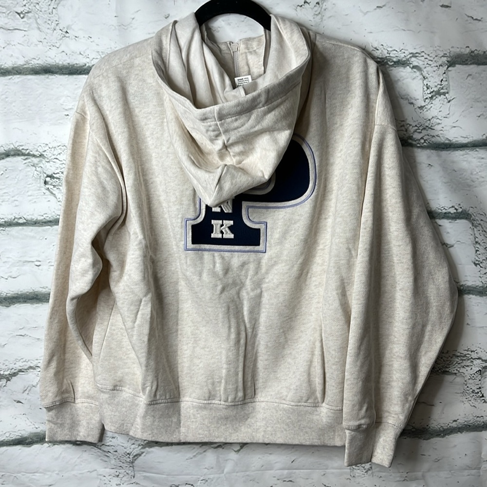 Victoria’s Secret Pink Zip Up Hoodie Sweatshirt size M NWT - Picture 3 of 5